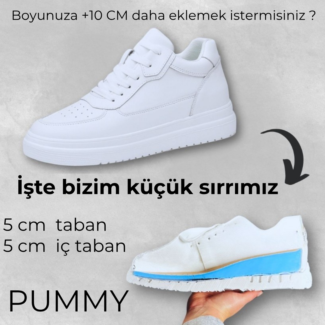 PUMMY Klasik Sneaker (+6+8+10 CM)